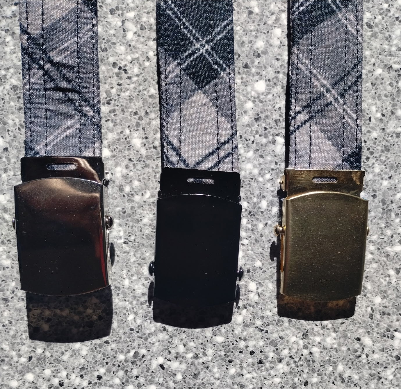 Military Tartan Belt