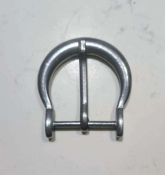 Curvy Silver Buckle